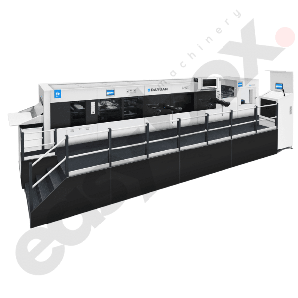 BHT 2S1060TMSCE DUOPRESS Automatic High Speed Hot Stamping & Die Cutting Machine with Stripping & Blanking