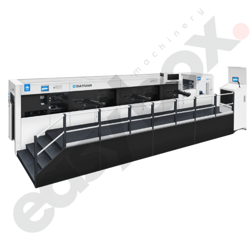 BHT 3S1060TRMC TRIOPRESS Automatic High Speed Hot Stamping & Die Cutting Machine with Stripping & Heating System