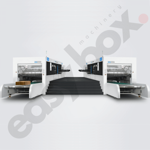 MHK 1300EFC/1500EFC Mirror Machines Dual Diecutter Working Station(Down Feeder)