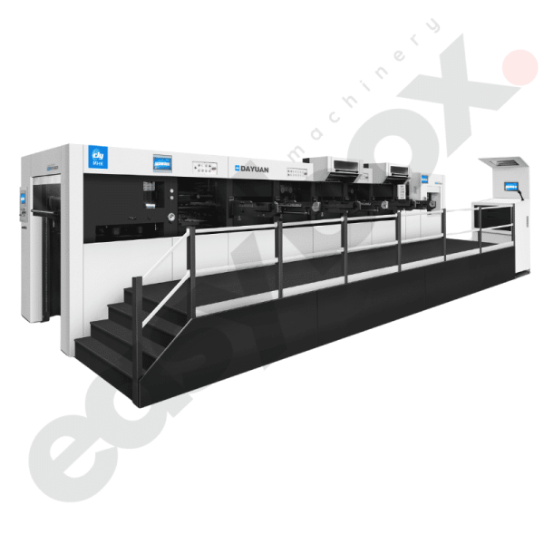 MHK 3S1050TTMC TRIOPRESS Automatic High Speed Double Hot Stamping & Die Cutting Machine with Stripping & Heating System